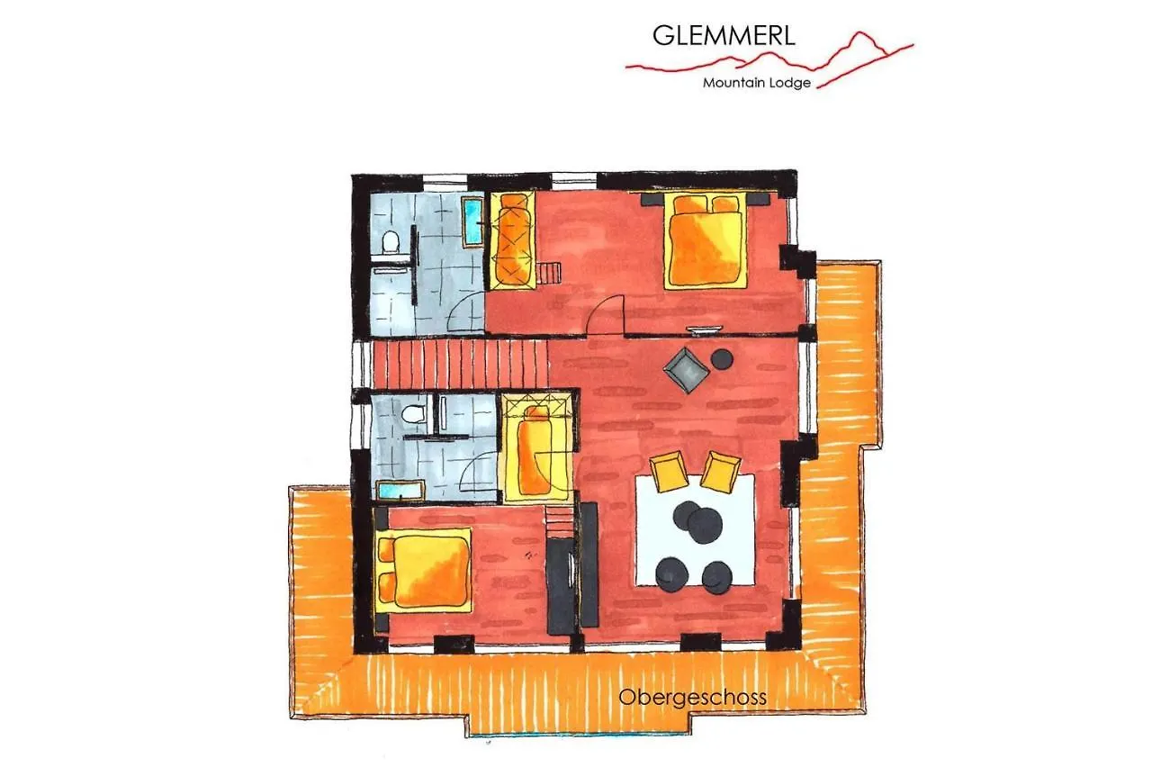 Chalet Glemmerl Mountain Lodge Saalbach-Hinterglemm - Osb03102G-T